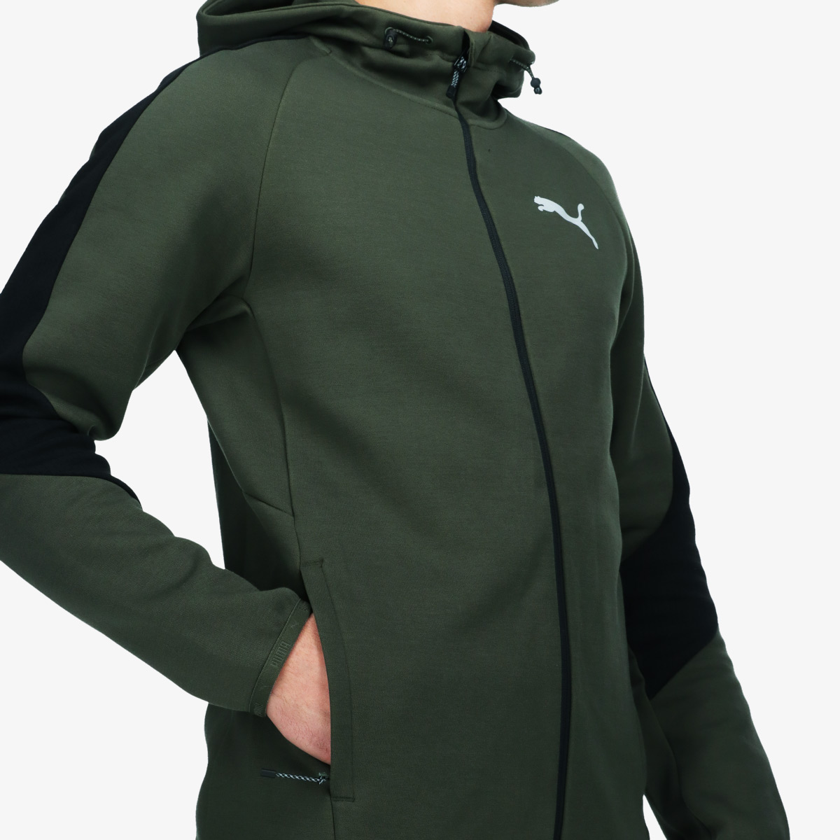 PUMA Dukserica Evostripe Full-Zip Hoodie 