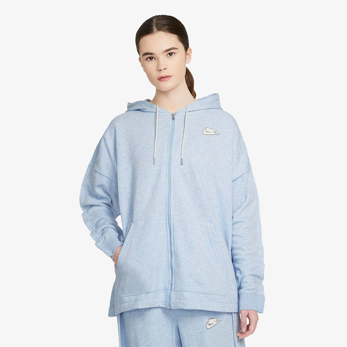 NIKE Dukserica W NSW FZ HOODIE FT EARTH DAY 