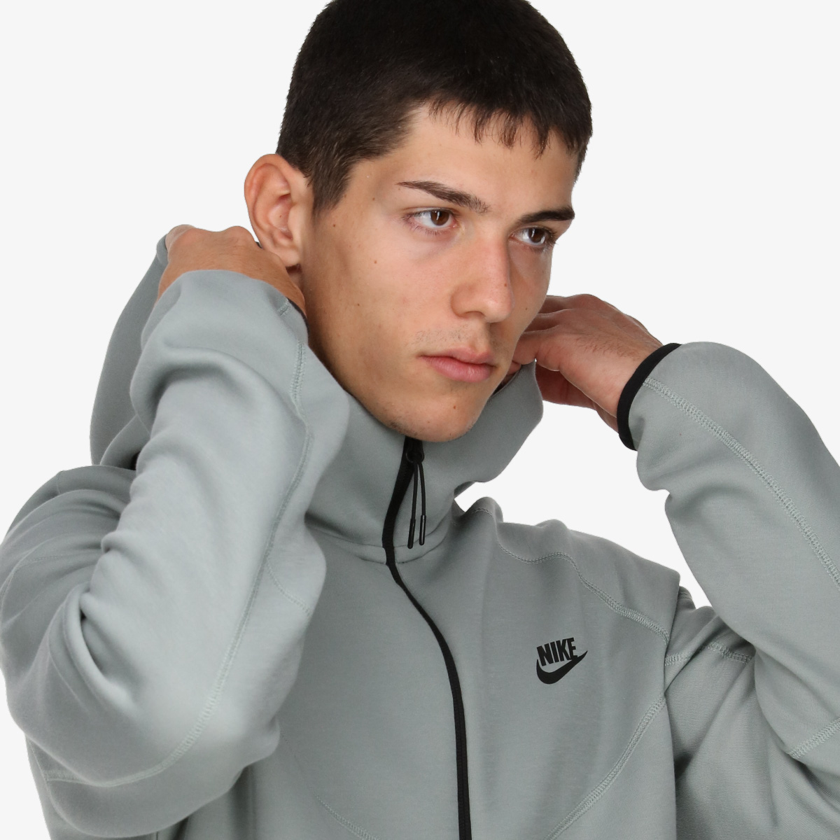 NIKE Dukserica M NK TCH FLC FZ WR HOODIE 