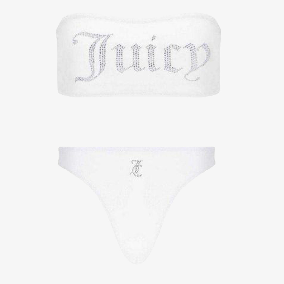 Juicy Couture Dvodijelni kupaći kostim BANDEAU BIKINI TOP 