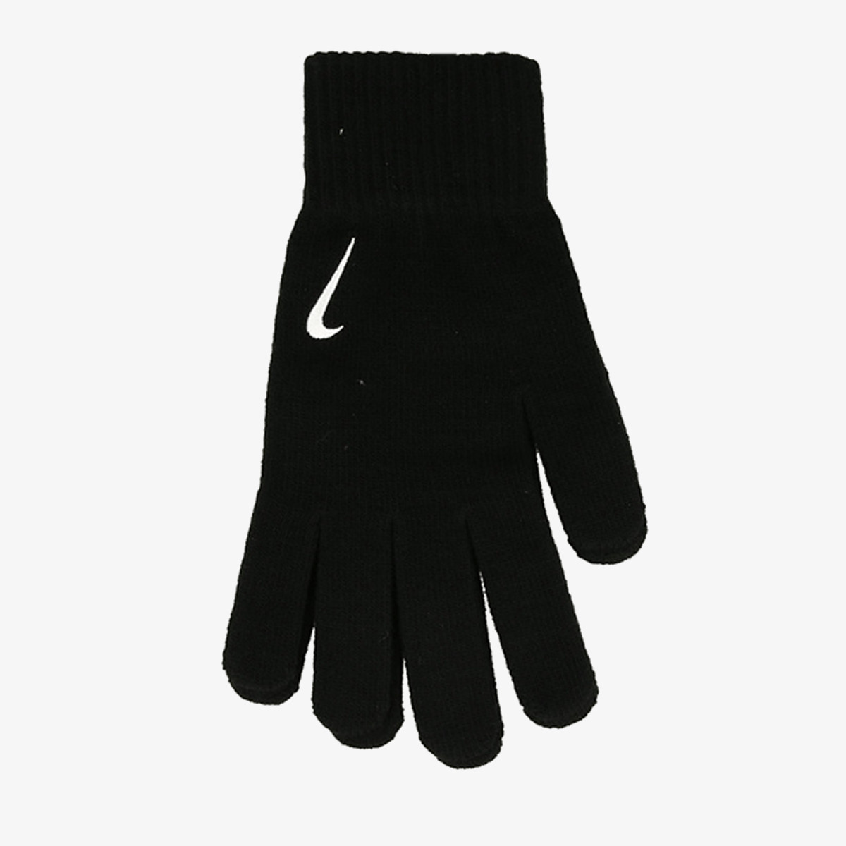 NIKE Rukavice NIKE SWOOSH KNIT GLOVES 2.0 BLACK/WHITE 