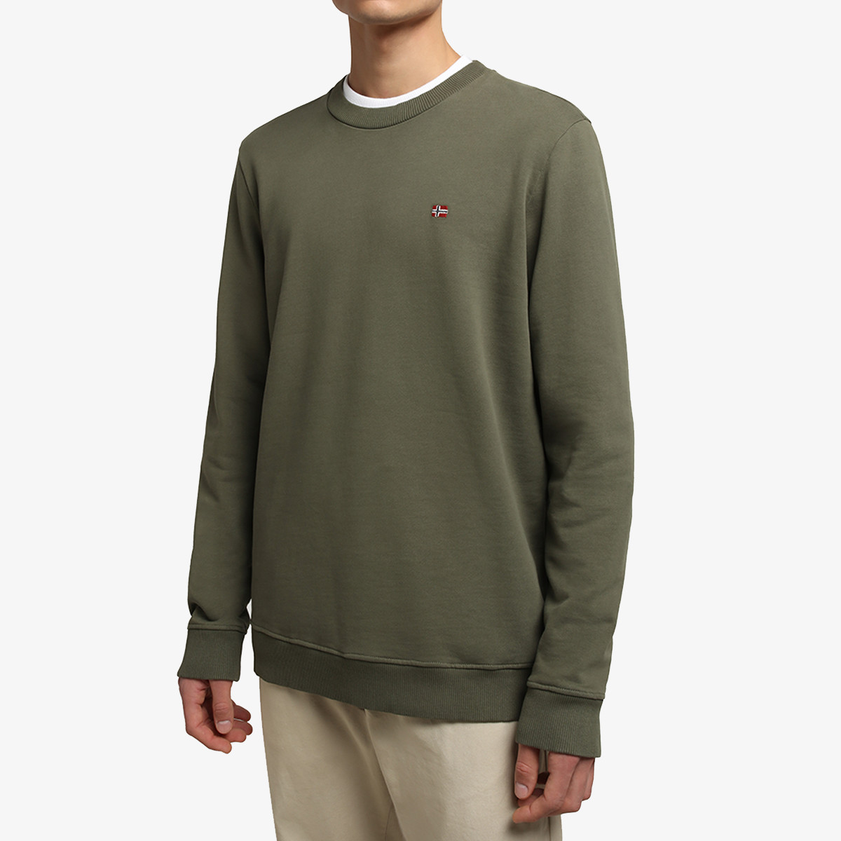 NAPAPIJRI Dukserica BALIS CREW 1 GREEN DEPTHS 