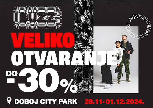 Stil i trendovi u centru pažnje: Otvaramo novi BUZZ shop u Doboju