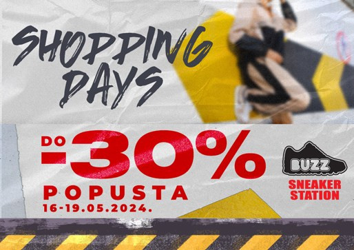 BUZZ Shopping Days: Spremi se za najveći shopping doživljaj godine!