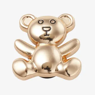 Crocs Privjesak GOLD TEDDY BEAR 