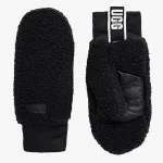 UGG Rukavice W UGGFLUFF LOGO TAPE MITTEN 