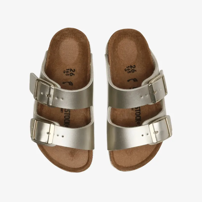Birkenstock Sandale Arizona Kids BF Electric Metallic Gold 