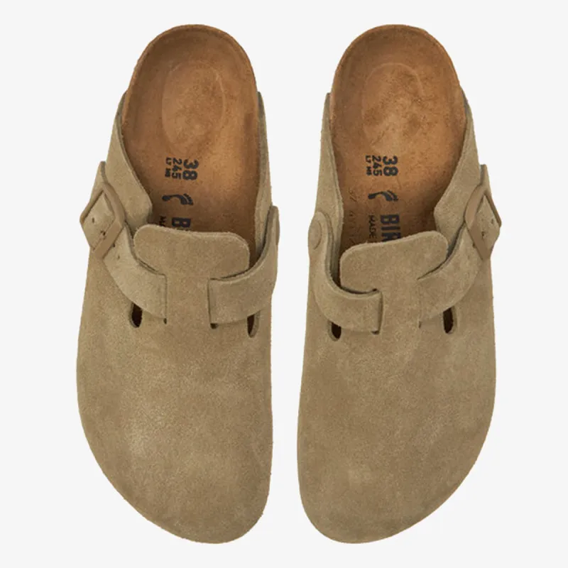 Birkenstock Papuče Boston LEVE Faded Khaki 