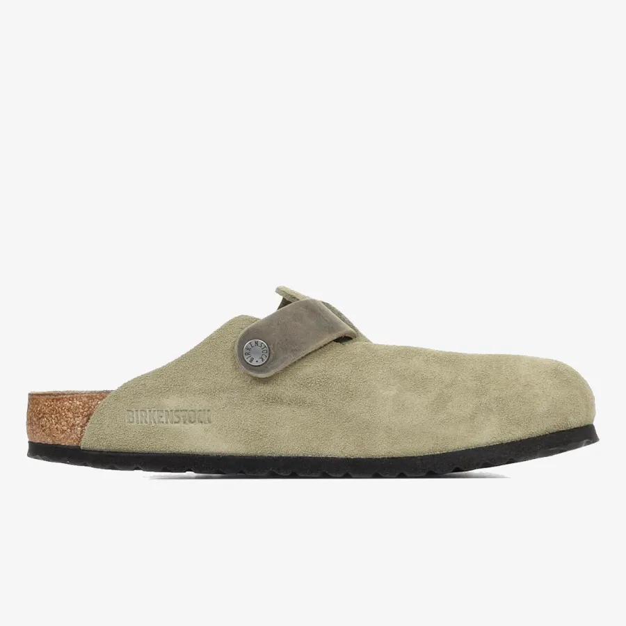 Birkenstock Papuče Boston LEVE/LEOI Faded Khaki 