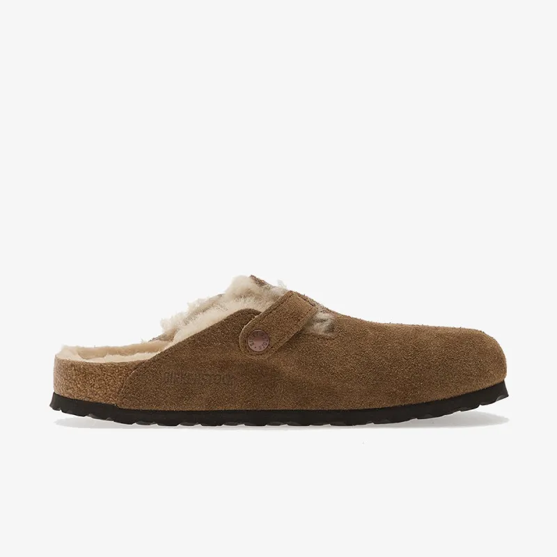 Birkenstock Papuče Boston Shear LEVE Dark Tea LAF 