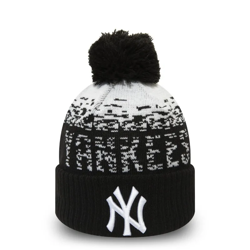 New Era Kapa KAPA MLB SPORT KNIT NEYYAN BLKWHI 