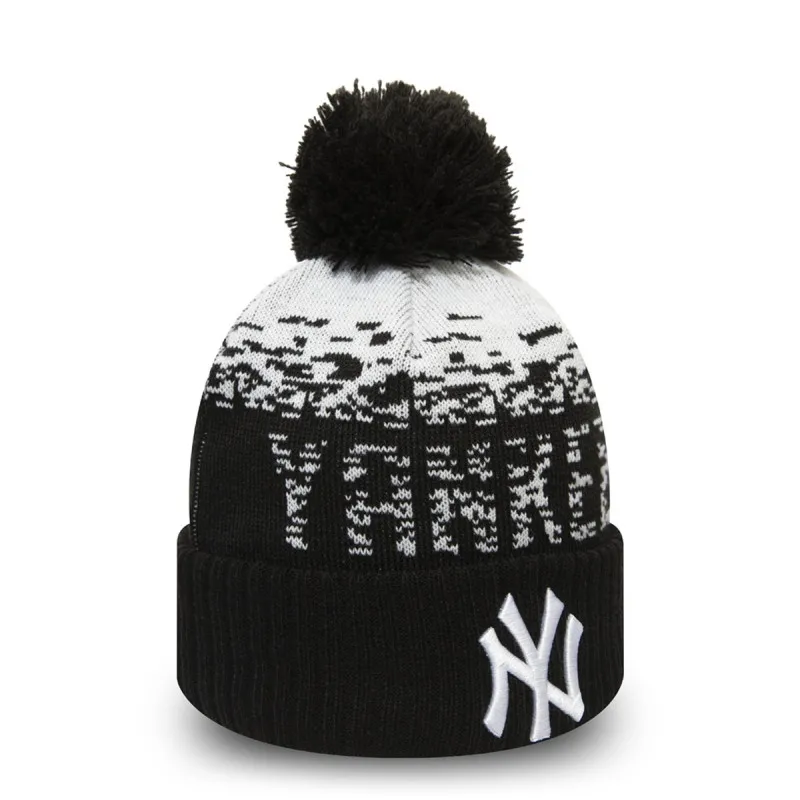 New Era Kapa KAPA MLB SPORT KNIT NEYYAN BLKWHI 