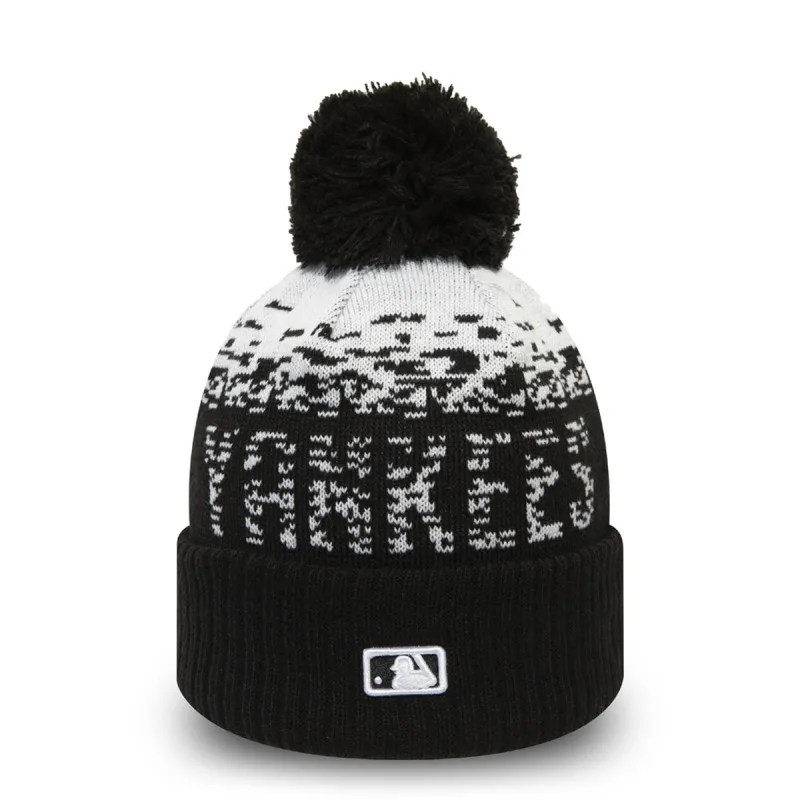 New Era Kapa KAPA MLB SPORT KNIT NEYYAN BLKWHI 