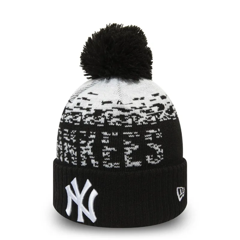 New Era Kapa KAPA MLB SPORT KNIT NEYYAN BLKWHI 