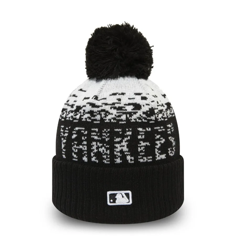 New Era Kapa KAPA MLB SPORT KNIT NEYYAN BLKWHI 