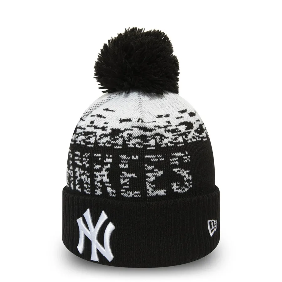 New Era Kapa KAPA MLB SPORT KNIT NEYYAN BLKWHI 