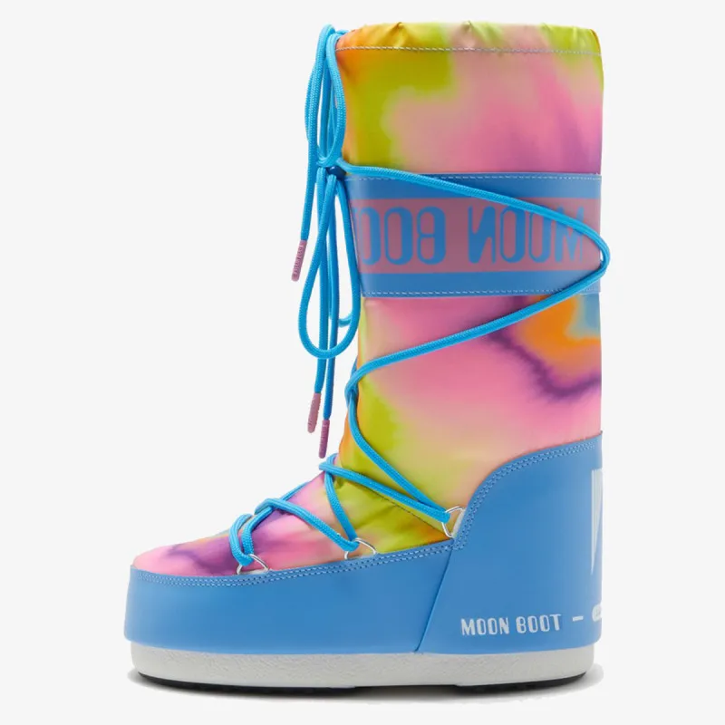Moon Boot Čizme MB ICON TIE DYE ALASKAN BLUE 35-44 