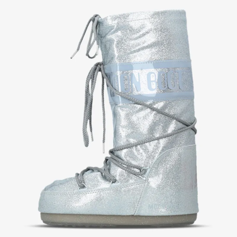 Moon Boot Čizme MB ICON GLITTER SILVER 35-44 