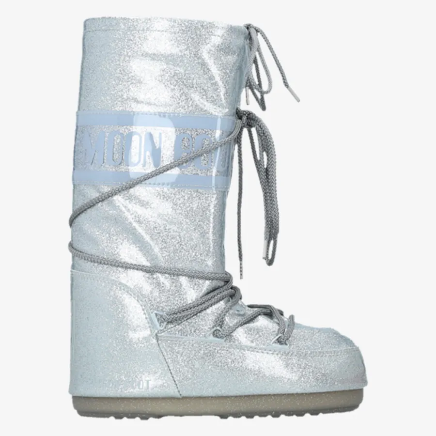 Moon Boot Čizme MB ICON GLITTER SILVER 35-44 
