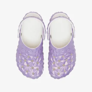 Crocs Papuče CLASSIC IRIDESCENT GEO CLOG KIDS 