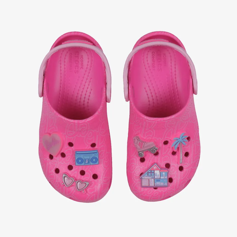 Crocs Papuče Mattel Pink Barbie Cls Clg K 
