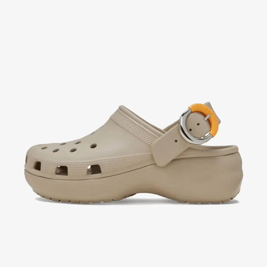 Crocs Papuče Classic Platform Buckle Clog 