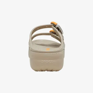 Crocs Papuče Sat Platform Dipped Buckle Sndl 