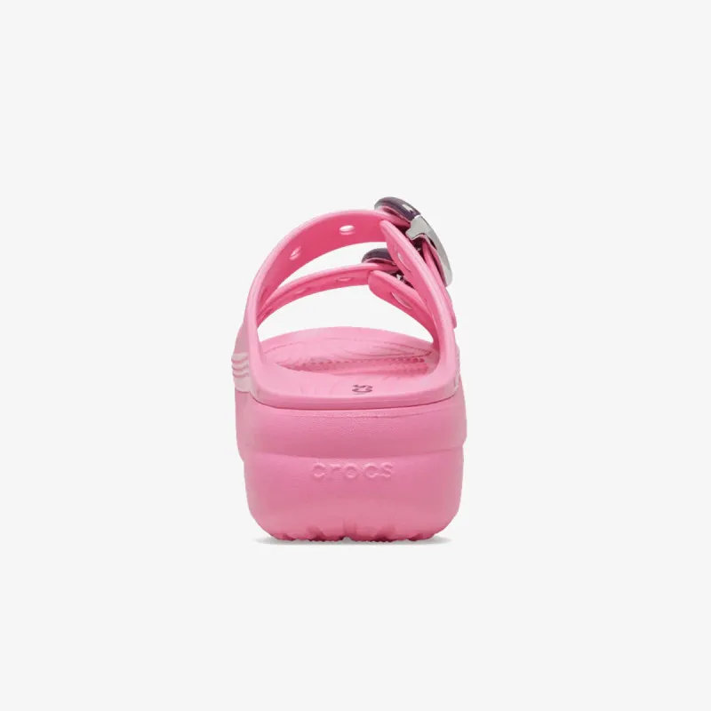 Crocs Papuče Sat Platform Dipped Buckle Sndl 
