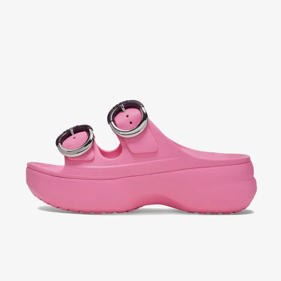 Crocs Papuče Sat Platform Dipped Buckle Sndl 