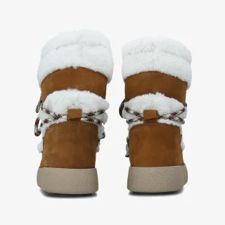 Moon Boot Čizme MB LTRACK SHEARLING WHISKY/OFF WHITE 