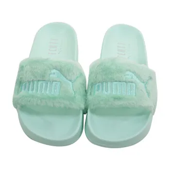 Puma Papuče FUR SLIDE WNS BAY-PUMA SILVER 