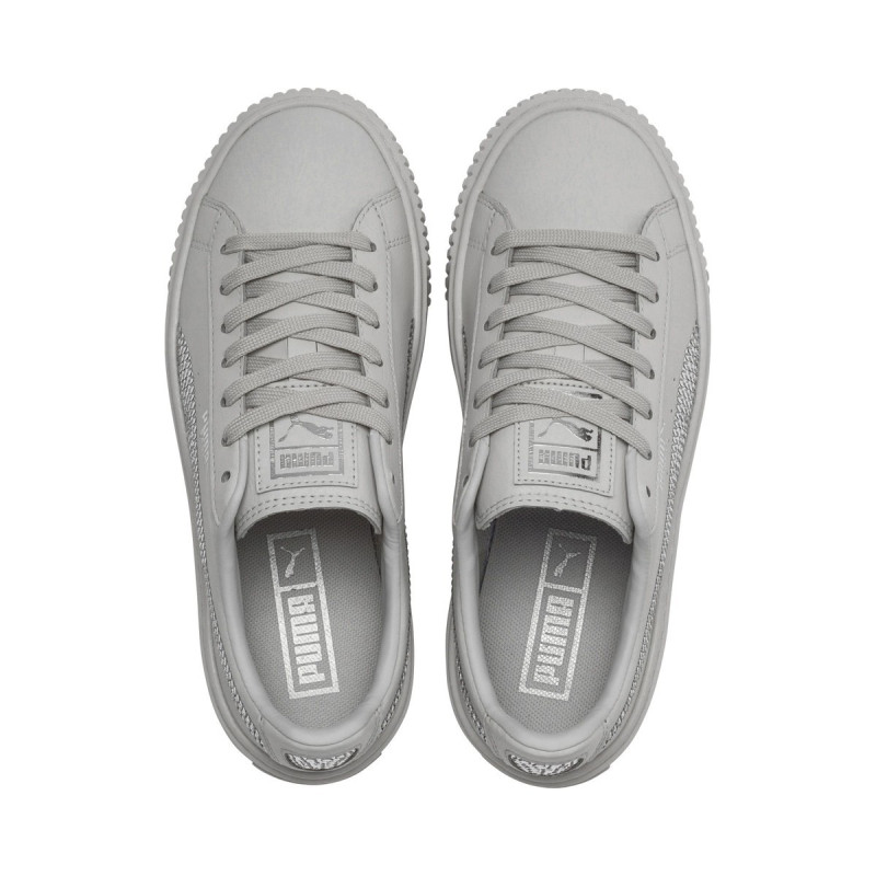 Puma basket clearance platform bling junior
