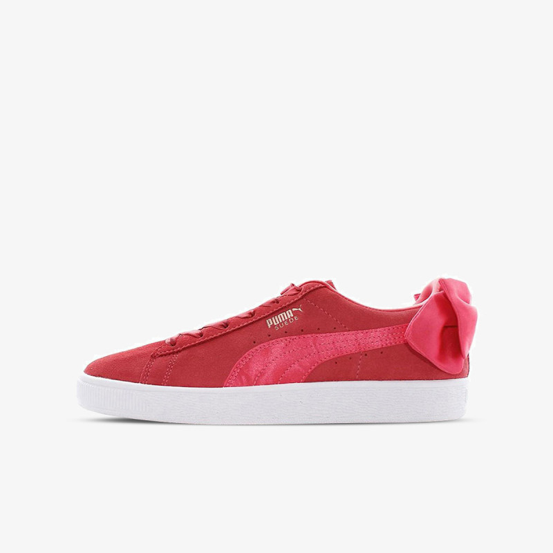 Puma suede bow jr sale