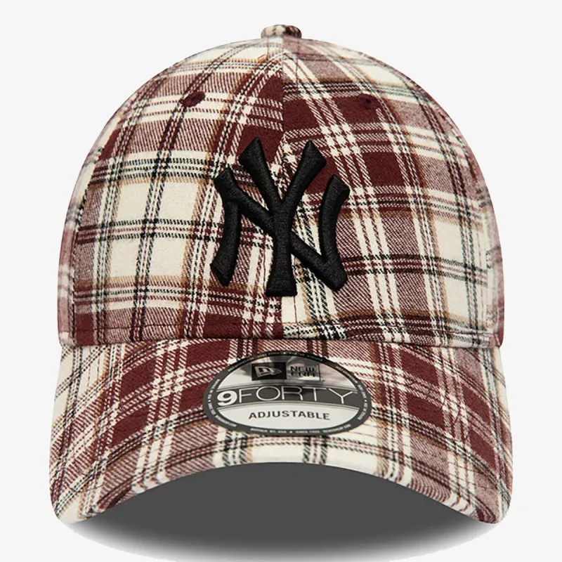 NEW ERA Kačket PLAID CAMO 9FORTY NEYYAN  MRN 