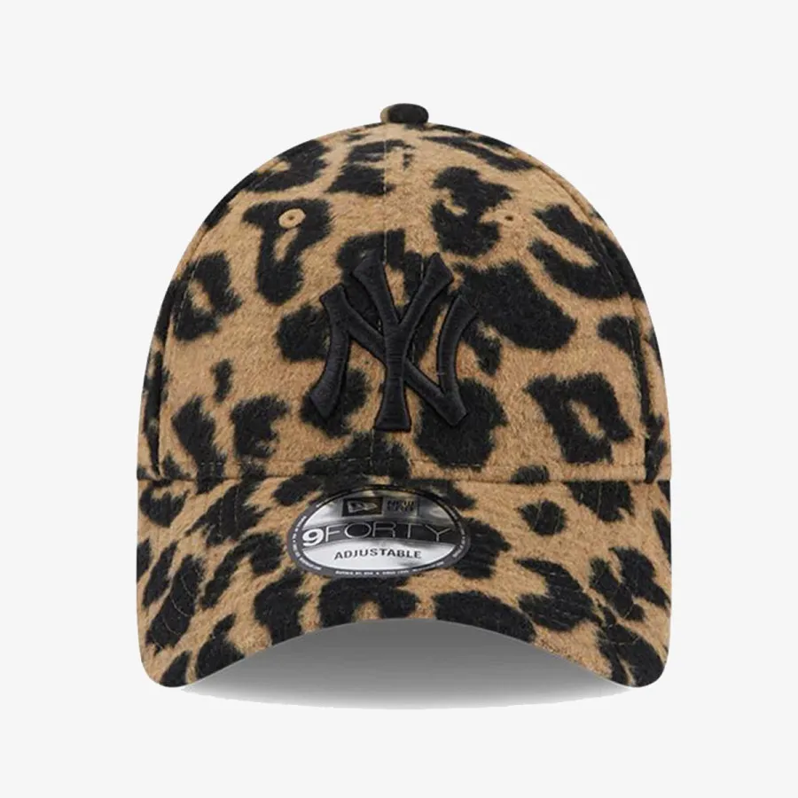 NEW ERA Kačket WMNS LEOPARD 9FORTY NEYYAN  CAMBLK 