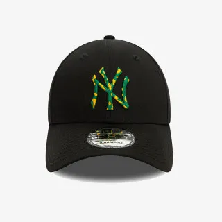 New Era Kačket SEASONAL INFILL 9FORTY NEYYAN  BLKMLCOGL 
