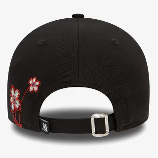 New Era Kačket FLOWER ICON 9FORTY NEYYAN  BLK 