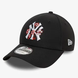 New Era Kačket FLOWER ICON 9FORTY NEYYAN  BLK 