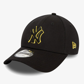 New Era Kačket TEAM OUTLINE 9FORTY NEYYAN  BLKPIN 