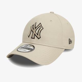 New Era Kapa TEAM OUTLINE 9FORTY NEYYAN STNBLK 