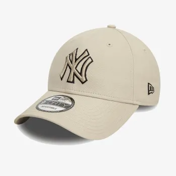 New Era Kapa TEAM OUTLINE 9FORTY NEYYAN STNBLK 
