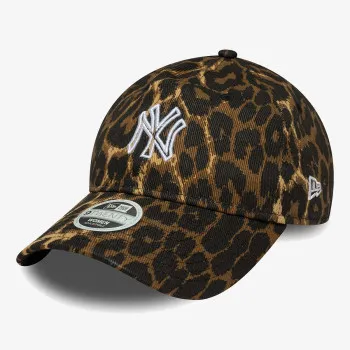 New Era Kačket WMNS OUTLINE LEOPARD 9TWENTY NEYYAN BLK 