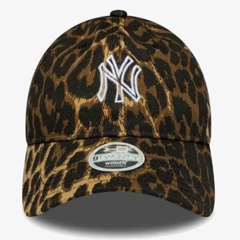 New Era Kačket WMNS OUTLINE LEOPARD 9TWENTY NEYYAN BLK 