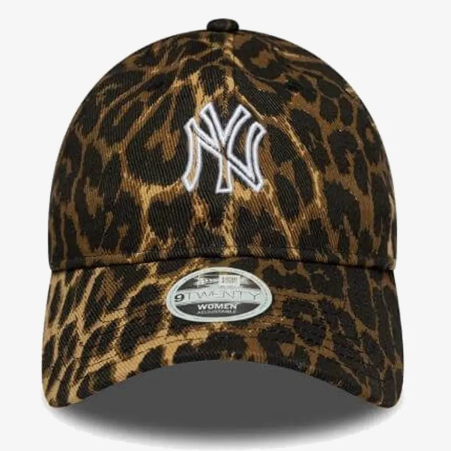 New Era Kačket WMNS OUTLINE LEOPARD 9TWENTY NEYYAN BLK 