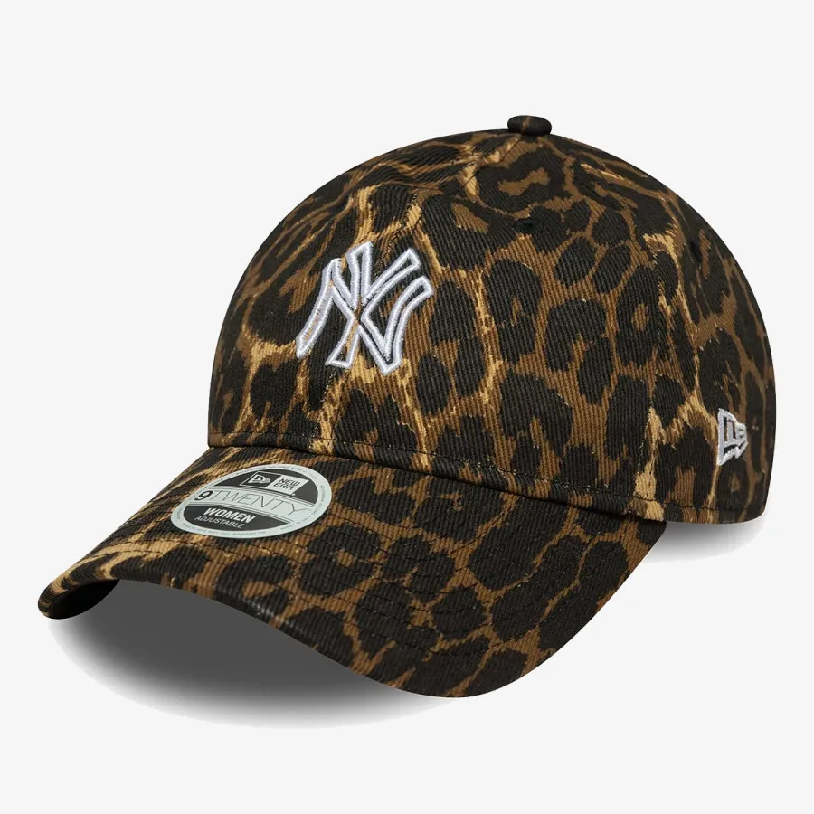 New Era Kačket WMNS OUTLINE LEOPARD 9TWENTY NEYYAN BLK 