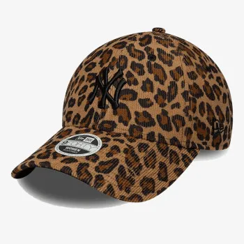 New Era Kačket WMNS LEOPARD CORD 9FORTY NEYYAN  STNBLK 