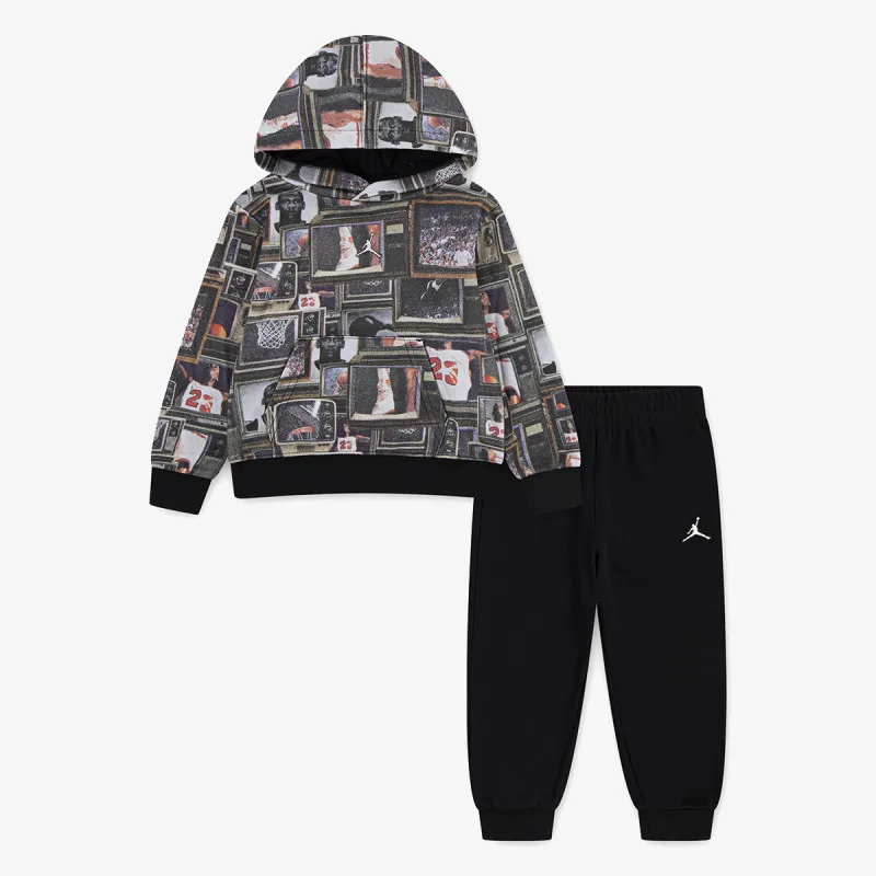 Nike Trenerka JDB MJ BROOKLYN AOP FT SET 