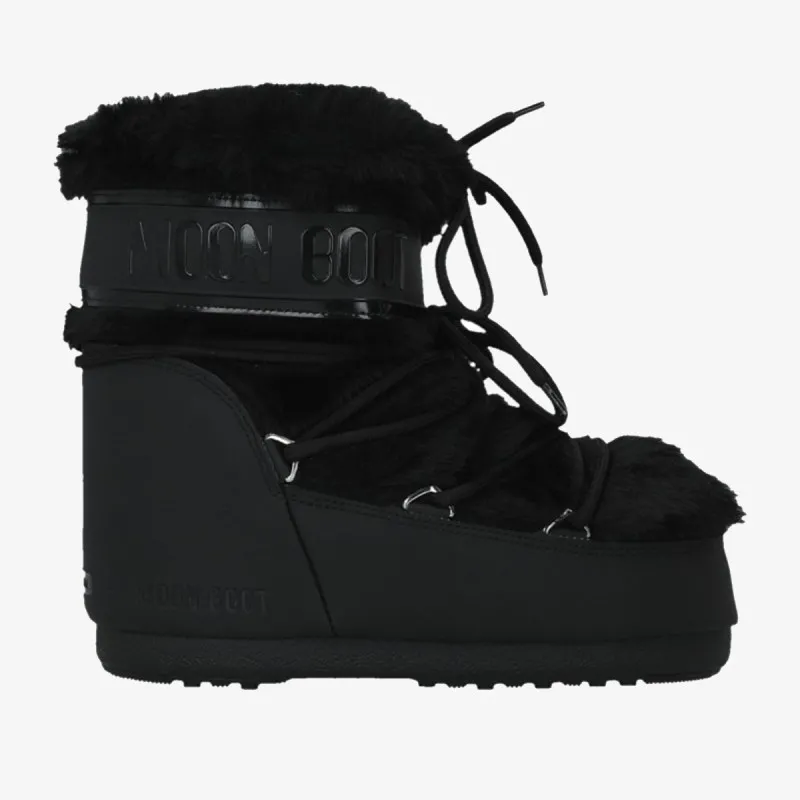Moon Boot Čizme MB ICON LOW FAUX FUR BLACK 