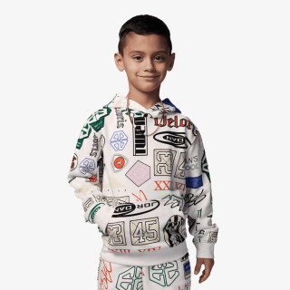 Nike Dukserica JDB MJ ESSENTAILS FT AOP PO 