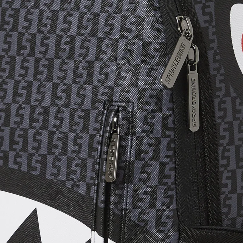 Sprayground Ranac MONEY CHECK GREY DLX BACKPACK 